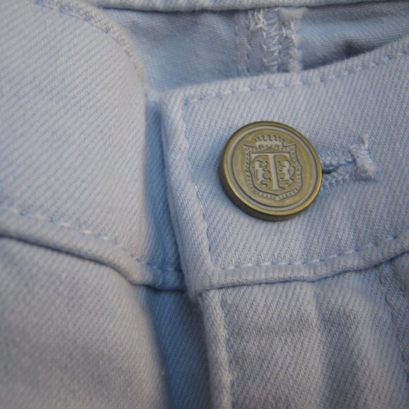 Talbots NWOT - High-Waisted Jeggings - Baby Blue - Size 14 - Picture 4 of 4